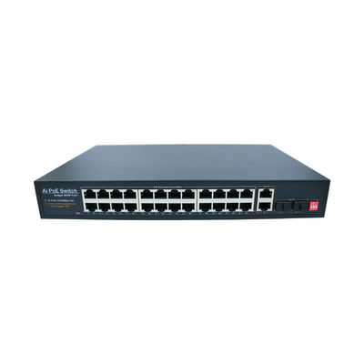Unmanaged Intelligent Smart Poe Switch 24 Port IEEE802.3  IEEE802.3u  IEEE802.3x