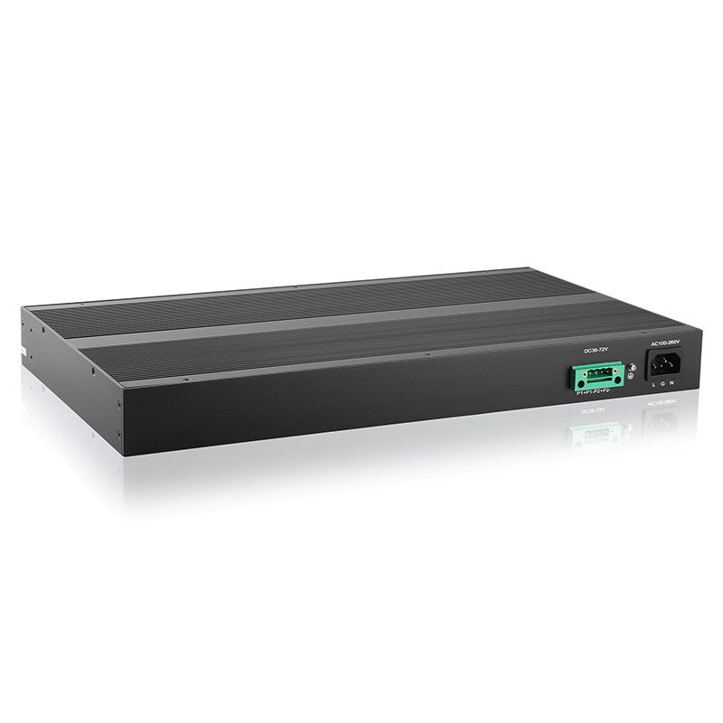 24 Gigabit Industrial Managed POE Switch With 4 SFP Slot Port
