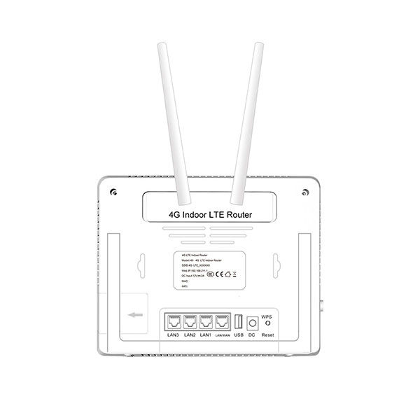 Cat6 Wifi Router 4g Lte 12V DC Power 1200Mbps With Rj45 Port