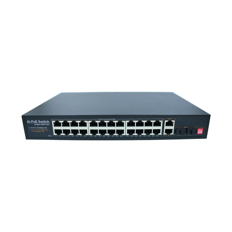 Unmanaged Intelligent Smart Poe Switch 24 Port IEEE802.3  IEEE802.3u  IEEE802.3x